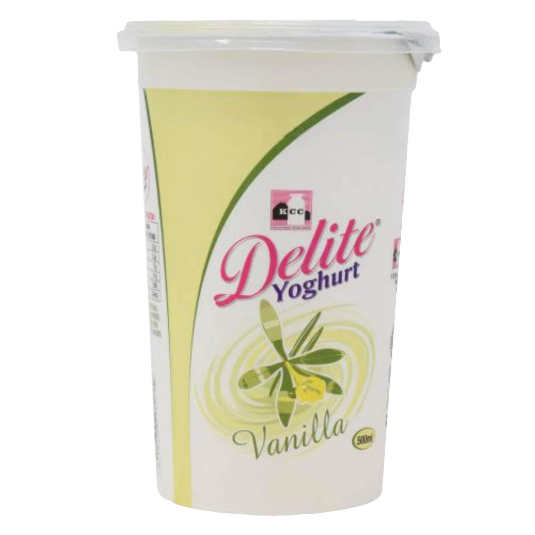 KCC DELITE VANILLA YOGHURT CUP 500ML